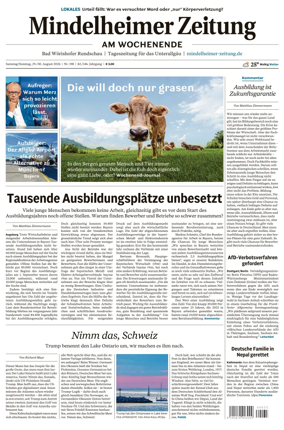 Cover of Mindelheimer Zeitung