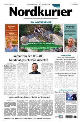 Cover of Muritz-Zeitung