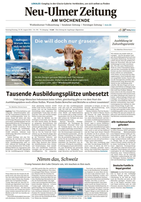 Cover of Neu-Ulmer Zeitung