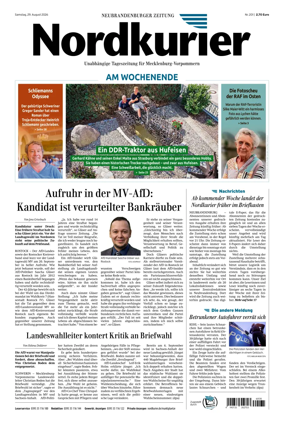 Cover of Neubrandenburger Zeitung
