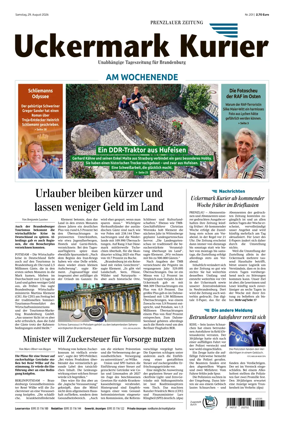 Cover of Prenzlauer Zeitung