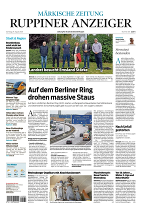 Cover of Ruppiner Anzeiger