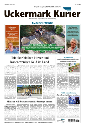 Cover of Templiner Zeitung