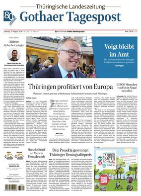 Cover of Thuringische Landeszeitung (Gotha)