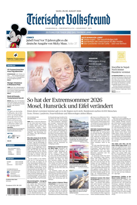 Cover of Trierischer Volksfreund