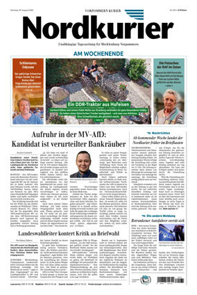 Cover of Vorpommern Kurier (Anklam)