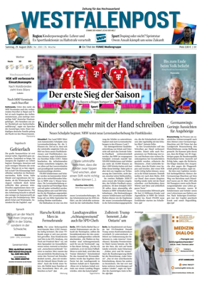 Cover of Westfalenpost (Brilon)
