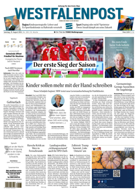 Cover of Westfalenpost (Olpe)