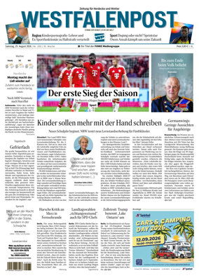 Cover of Westfalenpost (Wetter)