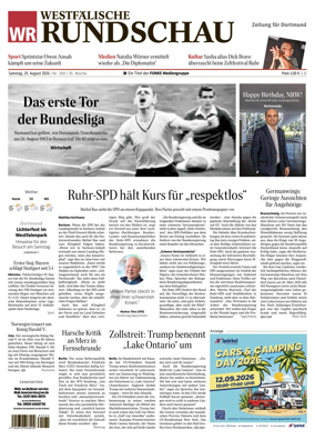 Cover of Westfalische Rundschau (Dortmund-Sud II)