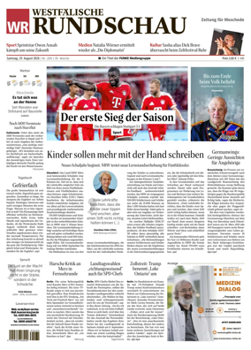 Cover of Westfalische Rundschau (Meschede)