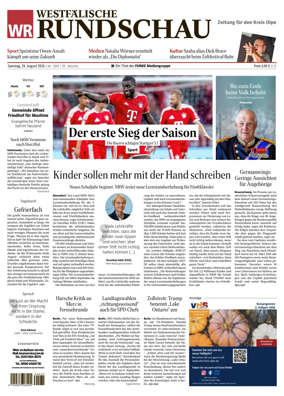 Cover of Westfalische Rundschau (Olpe)