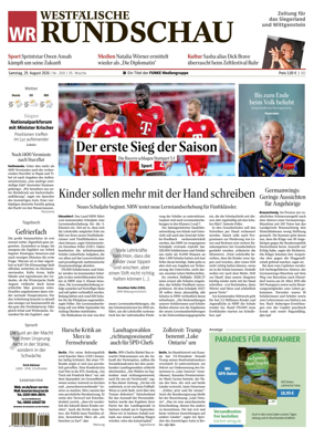 Cover of Westfalische Rundschau (Siegen)