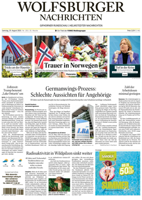 Cover of Wolfsburger Nachrichten (Wolfsburg-Gifhorn)