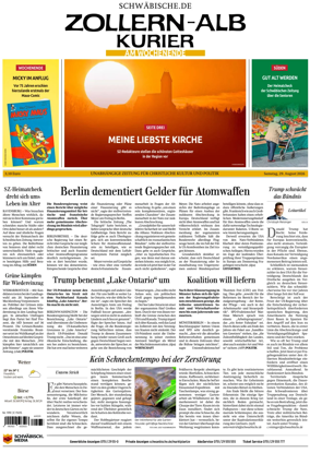 Cover of Zollern-Alb-Kurier (Balingen)