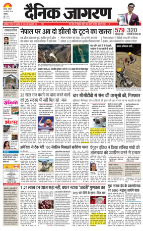 Cover of Dainik Jagran - Chandigarh