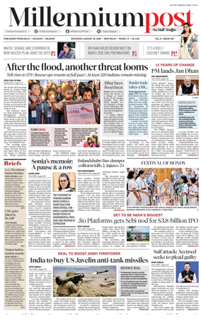 Cover of Millennium Post