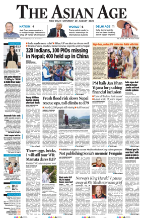 Cover of The Asian Age