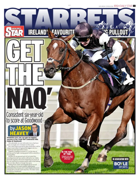 Cover of Irish Daily Star - Starbets