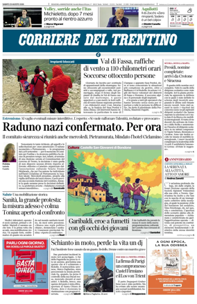 Cover of Corriere del Trentino