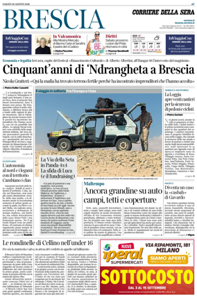 Cover of Corriere della Sera (Brescia)