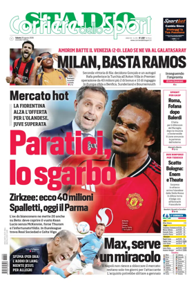Cover of Corriere dello Sport Stadio (Firenze)