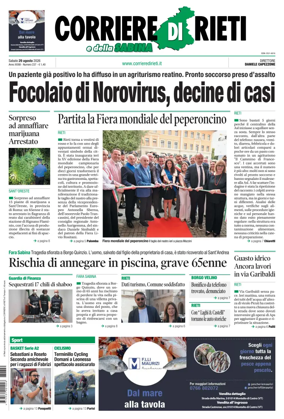 Cover of Corriere di Rieti