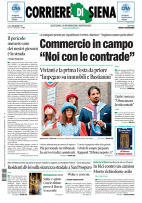 Cover of Corriere di Siena