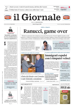 Cover of Il Giornale (Italy)
