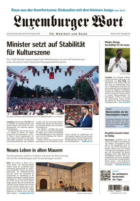 Cover of Luxemburger Wort