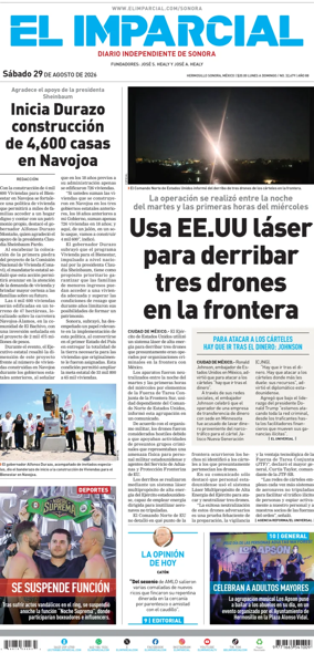 Cover of El Imparcial