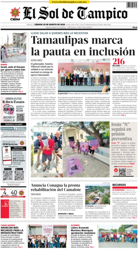 Cover of El Sol de Tampico