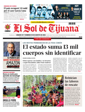 Cover of El Sol de Tijuana
