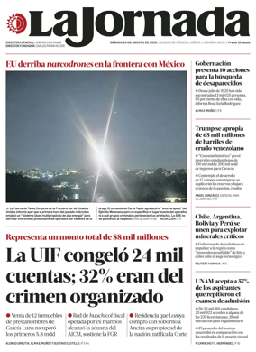 Cover of La Jornada