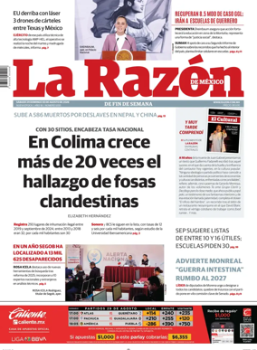 Cover of La Razon de Mexico