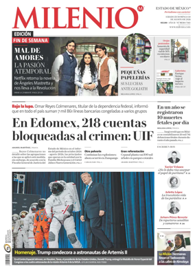 Cover of Milenio Edo de Mexico