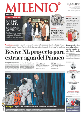 Cover of Milenio Tamaulipas