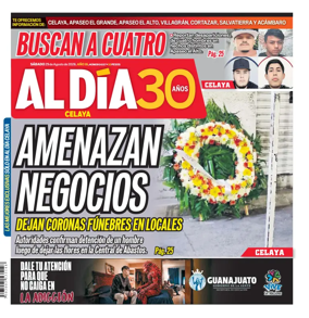 Cover of Periodico Al Dia (Celaya)
