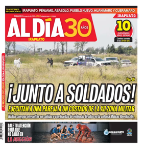 Cover of Periodico Al Dia (Irapuato)