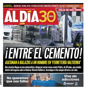 Cover of Periodico Al Dia (Leon)