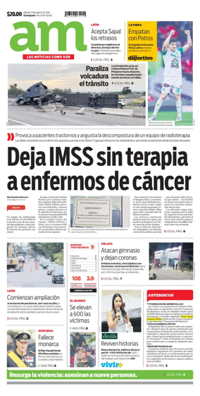 Cover of Periodico AM (Leon)