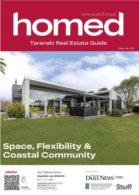 Cover of Homed Taranaki Daily News