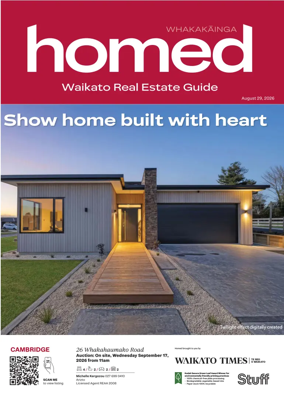 Cover of Homed Waikato Region