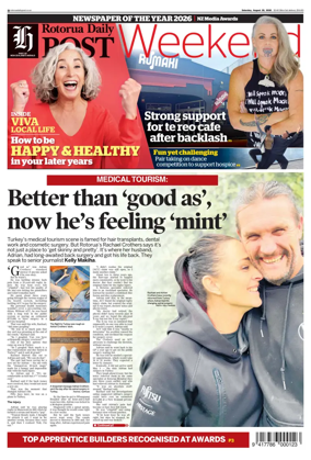 Cover of Rotorua Daily Post