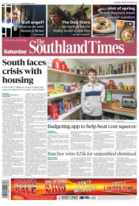 Cover of The Southland Times