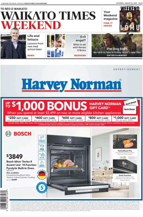 Cover of Waikato Times