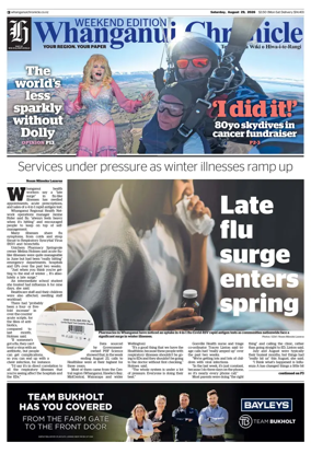 Cover of Whanganui Chronicle
