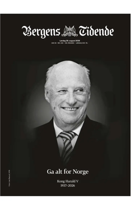 Cover of Bergens Tidende
