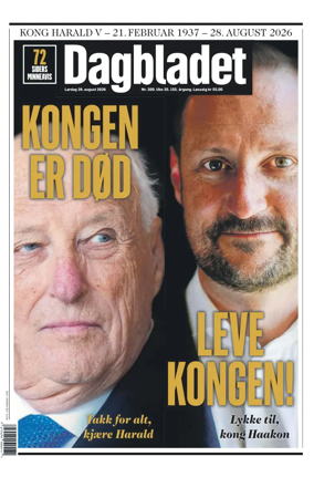 Cover of Dagbladet
