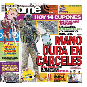 Cover of Diario Trome